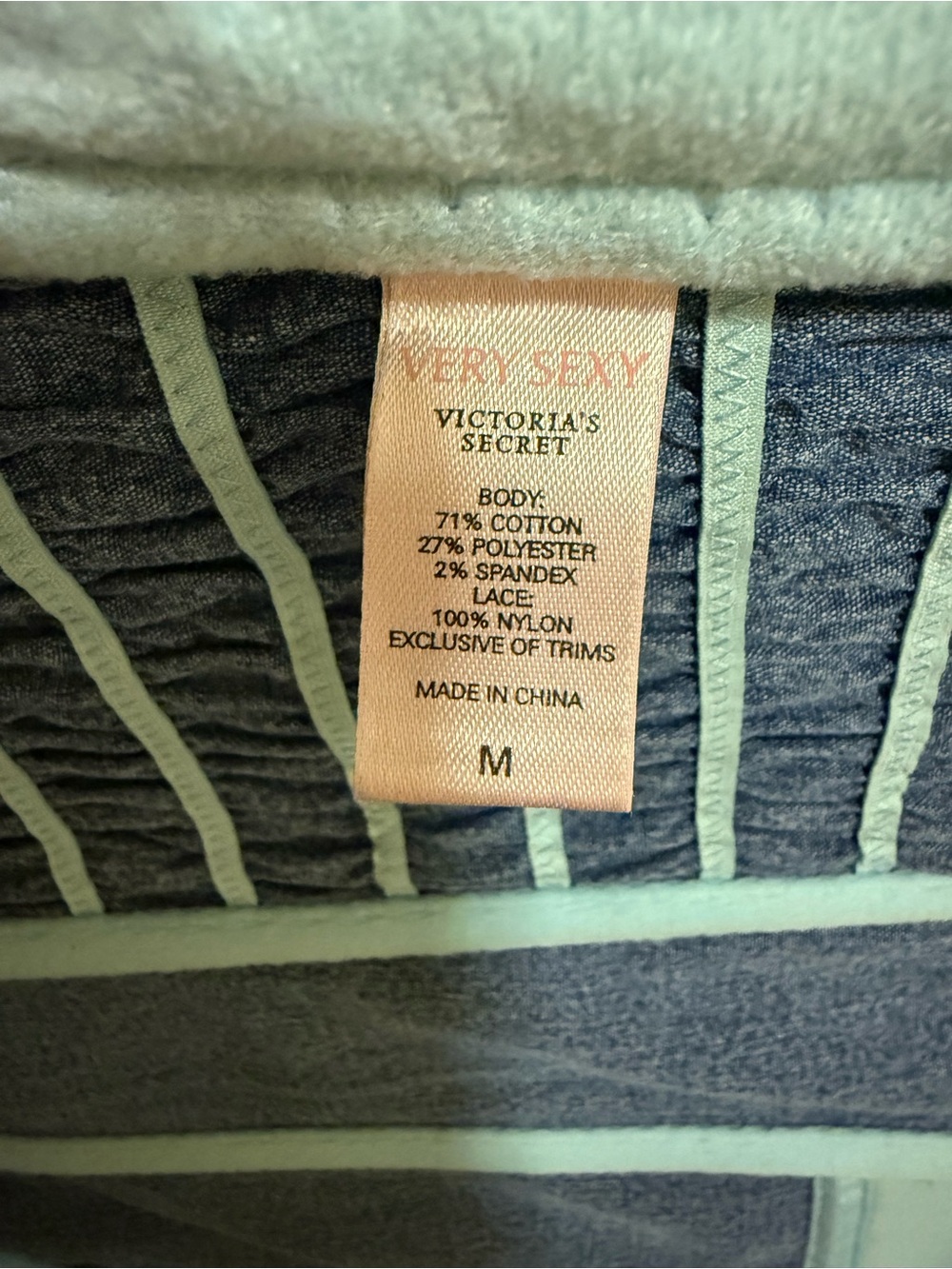 Victoria's Secret Blue Denim Korsett Top - Picture 4 of 4